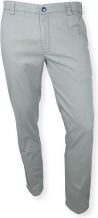 Meyer Bonn 1-8121/06 Chino - Heren - Chinos - Grijs - W25 - Katoen - Broeken