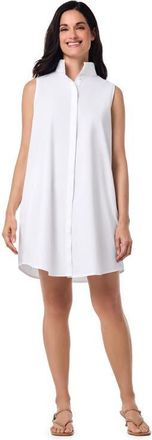 Coolibar Sleeveless Dress - UPF 50+ Sun Protection - Silverlakes in White at Nordstrom, Size X-Small