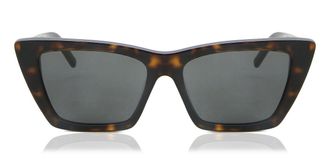 Saint Laurent SL 276 MICA 002 Womens Sunglasses Tortoiseshell Size 53