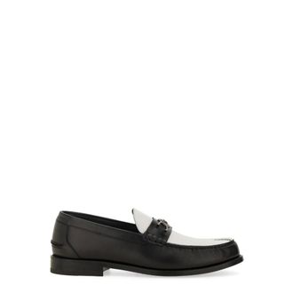 Versace Heren, Schoenen, Veelkleurig, Maat: 40 EU Leer