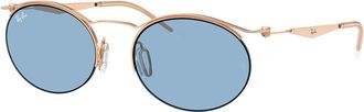 Ray-Ban RB8551 928572 Mens Sunglasses Gold Size 54