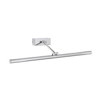 Rossini Illuminazione Saya - Applique Da Bagno Led 12w Ip44 3000k 950lm In Metallo Finitura Cromo - Illuminazione Per Specchi E Quadri - Rossini Group