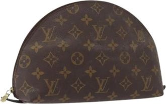 Louis Vuitton Pre-owned Canvas Pouch - Dames - Vintage Clutch - Bruin - ONE Size - Vintage