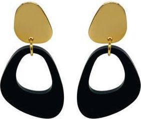 Toolally Pebble Drop Earrings in Black at Nordstrom