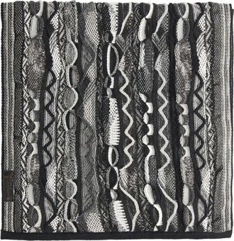 Carlo Colucci Accessoires, Heren, Zwart, ONE Size, Wol, Edizione Gebreide Sjaal