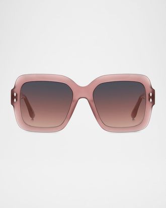 Isabel Marant Oversized Square Acetate Sunglasses