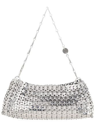 Paco Rabanne Womens Clutch 1968 Silver Steel Shoulder Bags