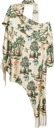 Monse Abito con orlo asimmetrico - Toni neutri