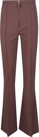 Elisabetta Franchi Mujer, Pantalones, Marrón, Talla: L
