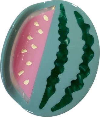Centinelle Watermelon Hair Claw in Green at Nordstrom