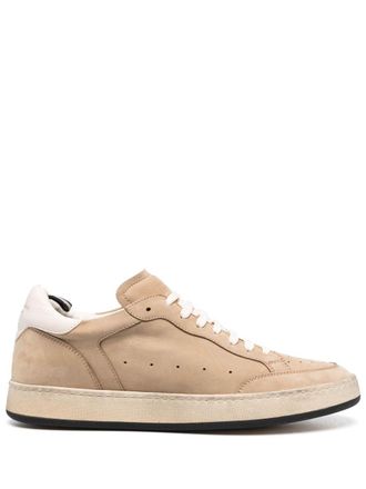 Officine Creative lace-up leather sneakers - men - Calf Leather/Rubber/Calf Suede - 41 - Neutrals