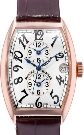 Franck Muller Pre-owned Franck Muller Master Banker Automatic Silver Dial Unisex Watch 5850MB