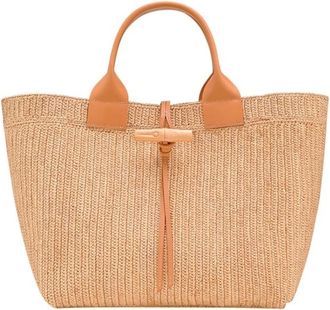 Longchamp Le Roseau Raphia - Sac Porte Main