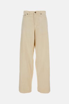 Haikure Light Brown Loose-fit Jeans