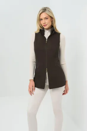 Anatomie Delaney Travel Vest in Espresso at Nordstrom, Size X-Small