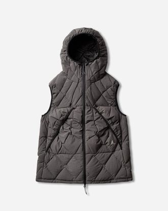 Roa Nuna 800 Fill Power Hooded Down Vest Graphite