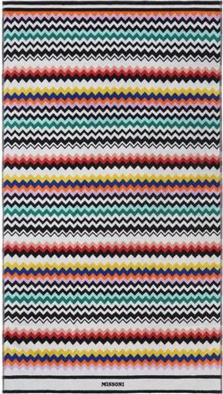 Missoni Home Beste Katoenen Terry Strandlaken - unisex - Handdoeken - Veelkleurig - ONE Size - Katoen - Home