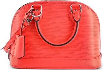 Louis Vuitton Alma Handbag Epi Leather BB satchel - Oranje