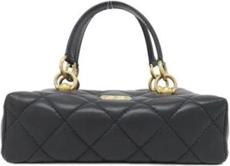 Chanel Pre-owned Vintage Handbag - Dames - Vintage Handtas - Zwart - ONE Size - Leer - Vintage