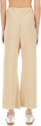 Maison Margiela Cotton Trousers - Ivory
