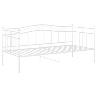 Berkfield Home Sofa Bed Frame White Metal 90x200 cm