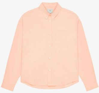 Givenchy Long Sleeves Shirt With Pocket Powder, Brand Size 40 (US Size 30)