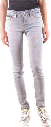 Philipp Plein Skinny Jeans - Dames - Skinny Jeans - Blauw - W26 - Katoen - Jeans