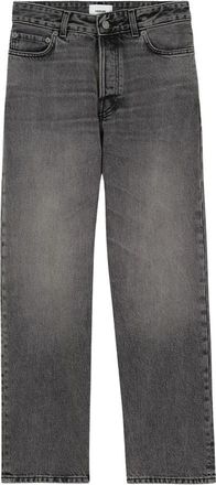 Haikure Betty Straight Jeans - Dames - Regular Fit Jeans - Grijs - W25 - Katoen - Jeans
