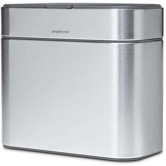 Simplehuman Cubos De Basura - Cubo De Basura 4 L, Acero Inoxidable Cw1645