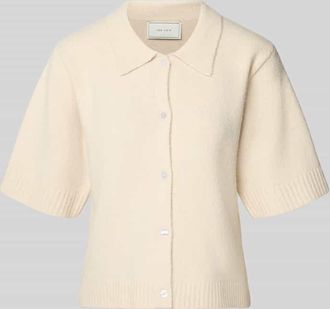 Neo Noir Neo Noir Regular Fit Hemdbluse mit Woll-Anteil Modell Cunna in Beige, Gr&ouml;&szlig;e 34