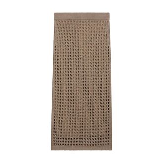 Max Mara Geode Knit Midi Skirt - female - Max Mara - Maxi Skirts - Beige - XS - Skirts