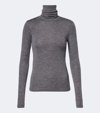 R&oacute;he R&oacute;he Wool jersey turtleneck top