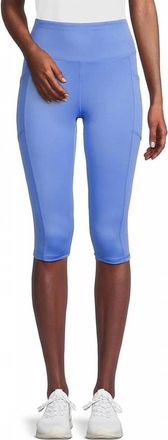 DKNY Balance Compression Capri Legging In Cornflower