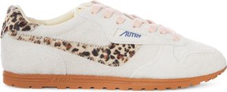 Autry WINDSPIN SNEAKERS IN SUEDE AND ANIMAL DETAILS - Autry - Woman