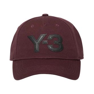 Yohji Yamamoto Logo Cap - Heren - Petten - Rood - ONE Size - Accessoires
