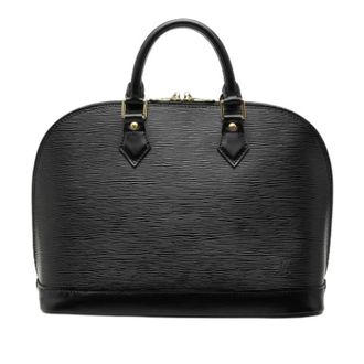 Louis Vuitton Pre-owned Handbags, female, Black, Size: ONE SIZE Pre-owned Alma PM Handbag