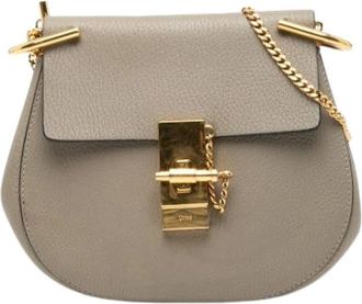 Chlo&eacute; Pre-owned Cross Body Bags, female, Brown, Size: ONE SIZE Pre-owned Leather Crossbody Bag