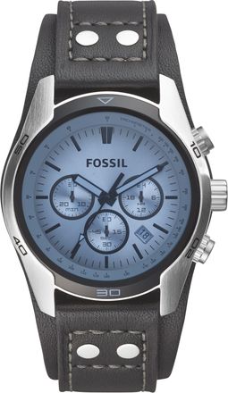 Fossil Mens Coachman 45mm Chronograph, Stainless Steel Watch