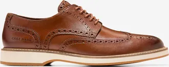 Cole Haan Mens Morse Grand Wingtip Oxford Shoes - Brown Size 10.5