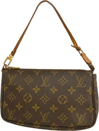 Louis Vuitton Brown Pouch (Pre-Owned)