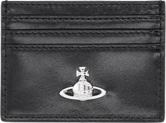 Vivienne Westwood Card Holder With Orb Detail-Donna