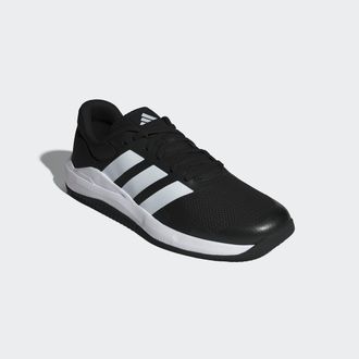 adidas Trainingsschuh ADIDAS PERFORMANCE DROPSET BASE, Herren, Gr. 42,5, weiss (core schwarz, ftwr wei&szlig;, lucid rot), Textil, Schuhe Trainingsschuh