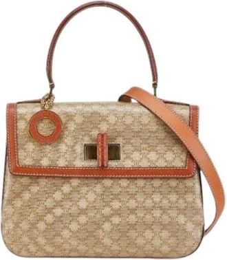Celine Pre-owned Handbags, female, Beige, Size: ONE SIZE Pre-owned Plastic celine-bags