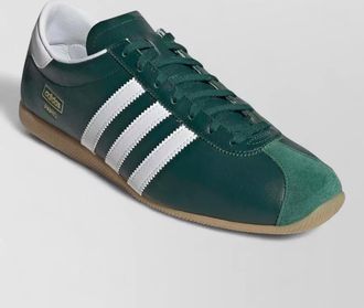 adidas leather low-top sneakers