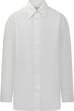 STUDIO NICHOLSON White Oversized Solid Shirt