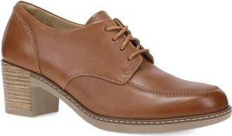 Dansko Lace-Up Oxford Platform Pump in Luggage at Nordstrom, Size 40
