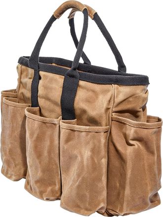 Generic Tool Tote Bag | Multi-Purpose Heavy Duty Canvas Thickened Home Supplies,Garden Tool Organizer Bag | for Men Women Gardening Outdoor Work Camping Const