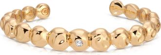 Ettika Molten Sphere Cuff Bracelet in Gold at Nordstrom