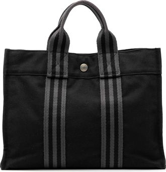 Herm&egrave;s Tweedehands Canvas Fourre Tout PM