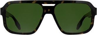 Canada Goose 59mm Modified Rectangular Sunglasses in Dark Havana at Nordstrom